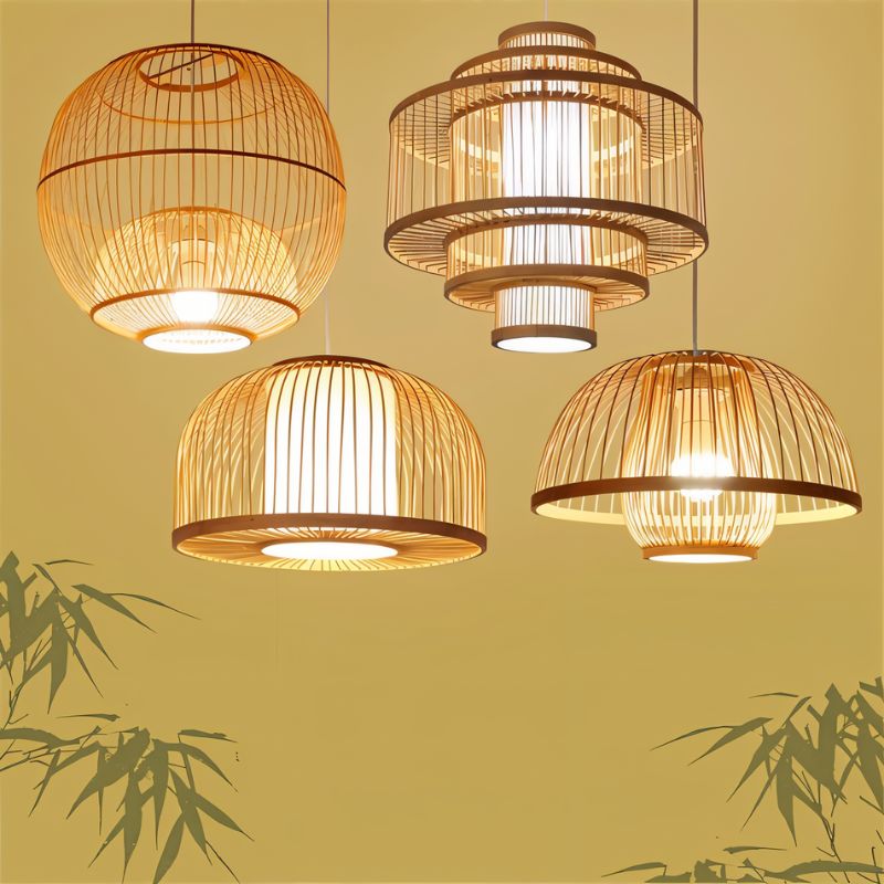 Oasis Rattan Pendant Light Collection - Nuvé