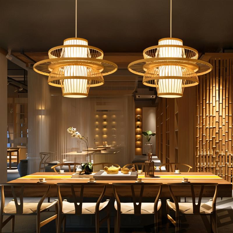 Oasis Rattan Pendant Light Collection - Nuvé