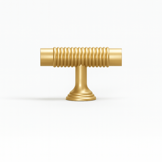Residence Supply Oberon knob and pull bar set, stylish cabinet hardware for home and garden furniture.