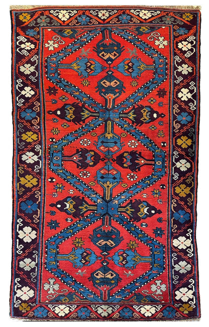 Old Derbent Dagestan Rug 4’ x 7’ - Nuvé