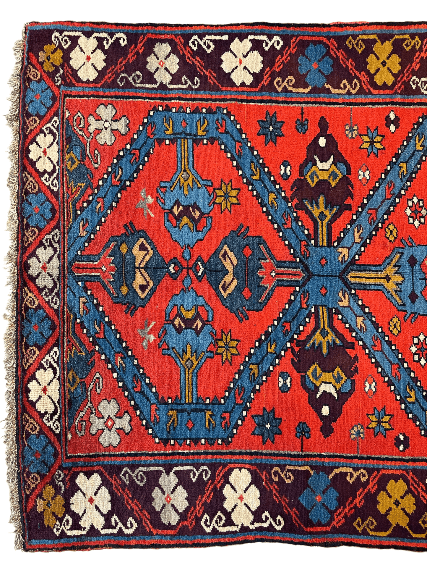 Old Derbent Dagestan Rug 4’ x 7’ - Nuvé