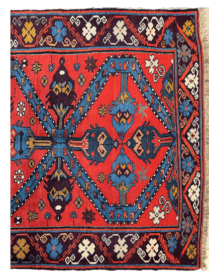 Old Derbent Dagestan Rug 4’ x 7’ - Nuvé