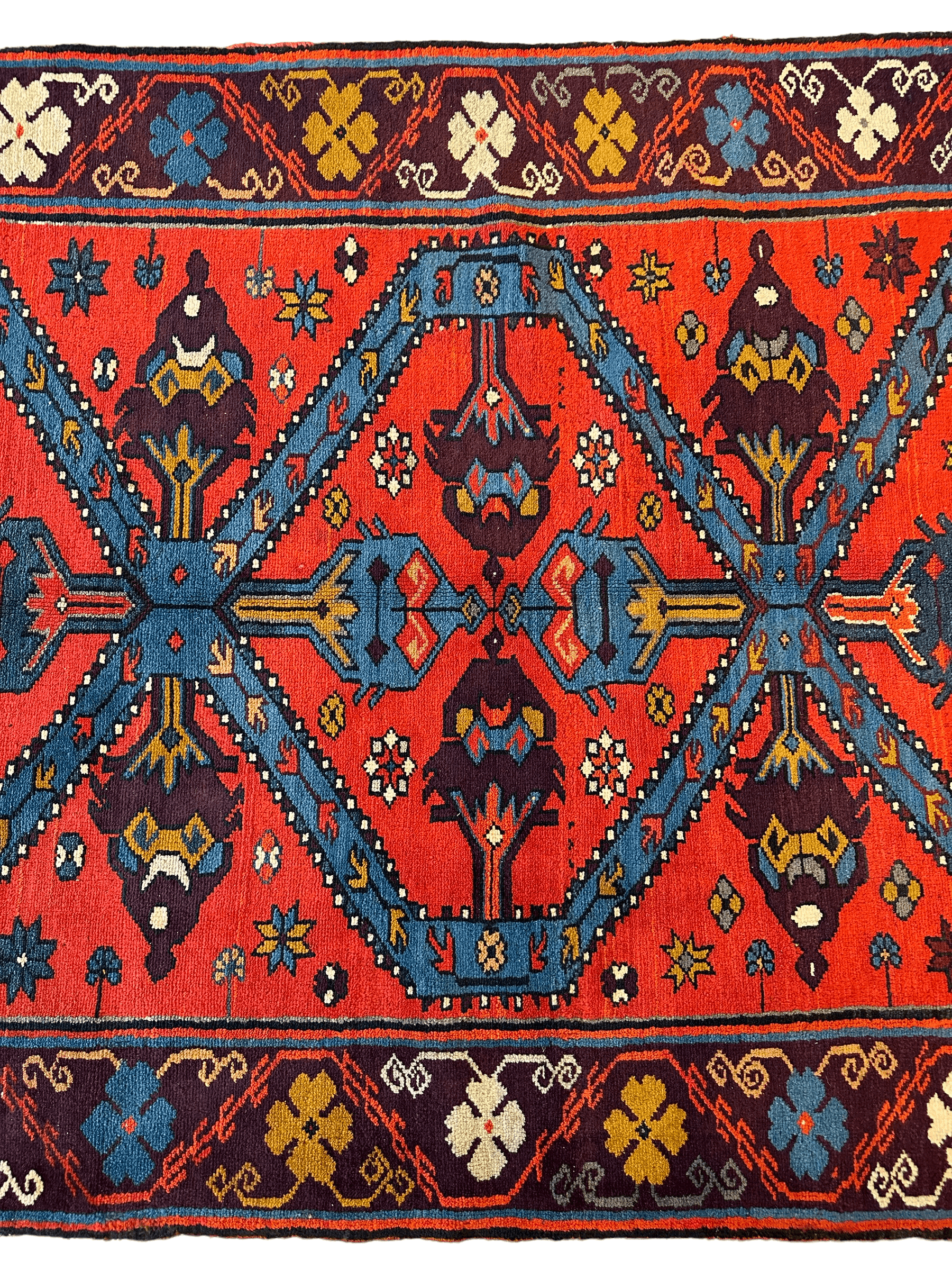 Old Derbent Dagestan Rug 4’ x 7’ - Nuvé