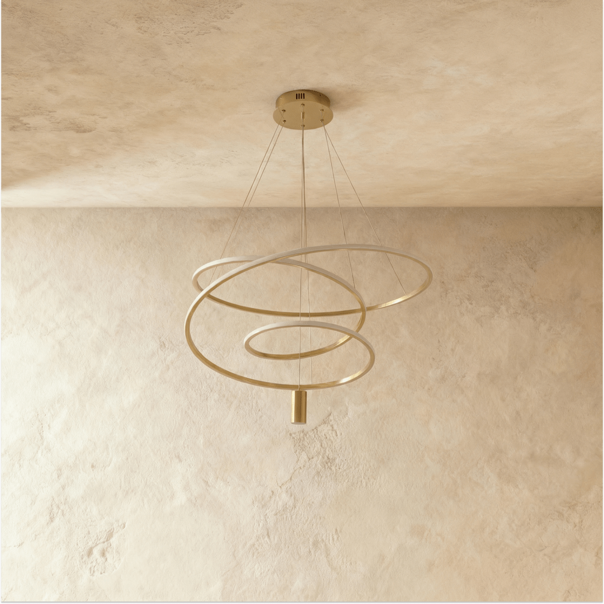 Elegant Olenna Chandelier by Residence Supply featuring multiple glass globes and a sleek metal frame for modern lighting.