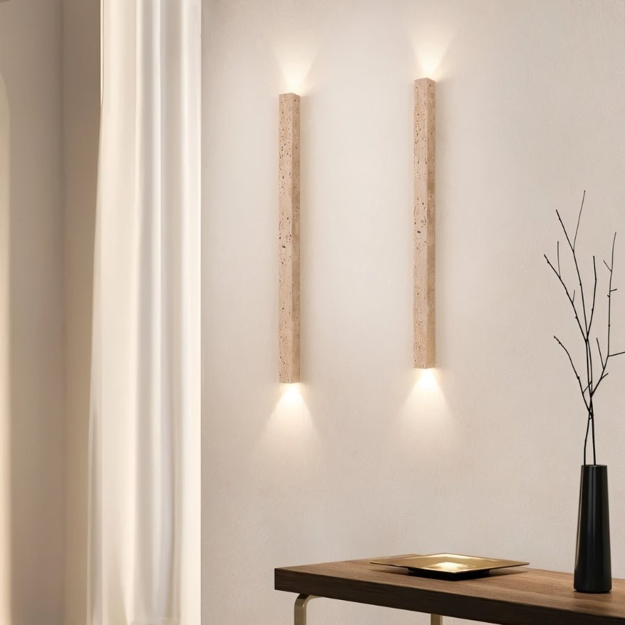 Olorva Travertine Wall Lamp