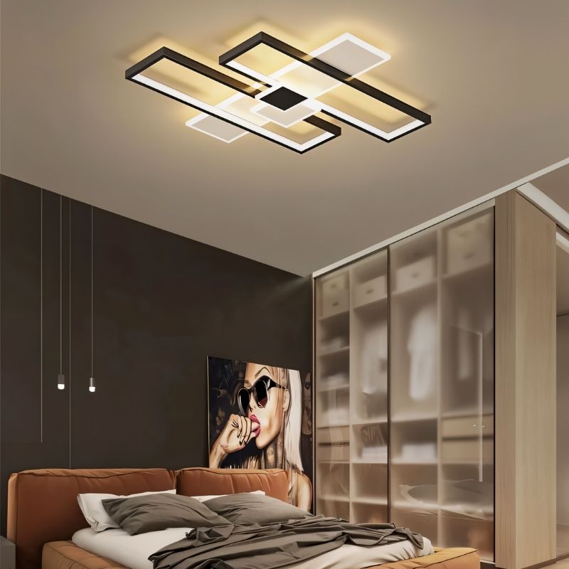Modern Ombrin Ceiling Light by Residence Supply, featuring a sleek design and warm illumination for contemporary interiors.