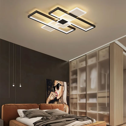 Modern Ombrin Ceiling Light by Residence Supply, featuring a sleek design and warm illumination for contemporary interiors.
