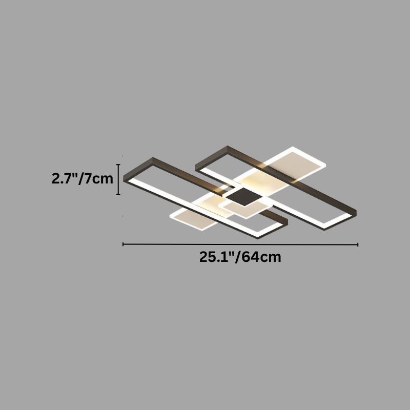 Elegant Ombrin Ceiling Light by Residence Supply with a modern design and ambient lighting, mounted on a ceiling.