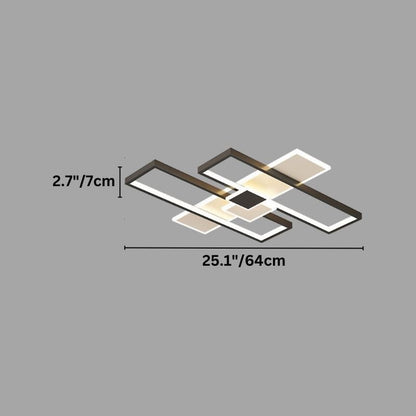 Elegant Ombrin Ceiling Light by Residence Supply with a modern design and ambient lighting, mounted on a ceiling.