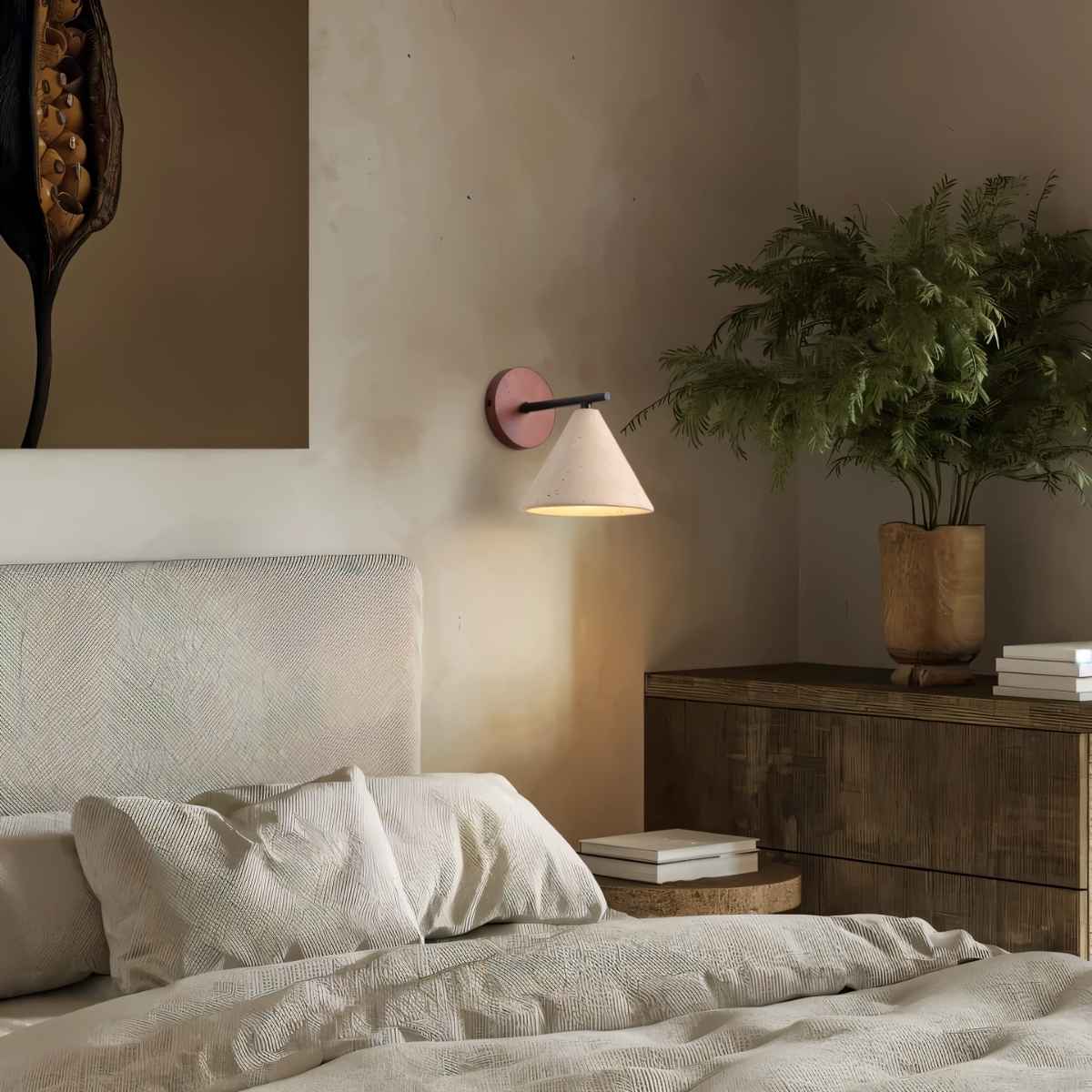 Omicil Travertine Wall Lamp - Nuvé