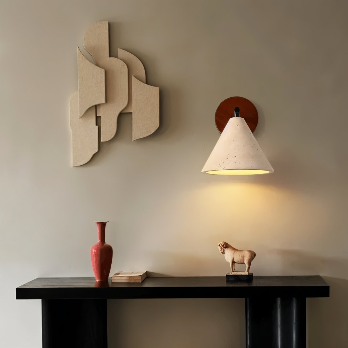 Omicil Travertine Wall Lamp - Nuvé
