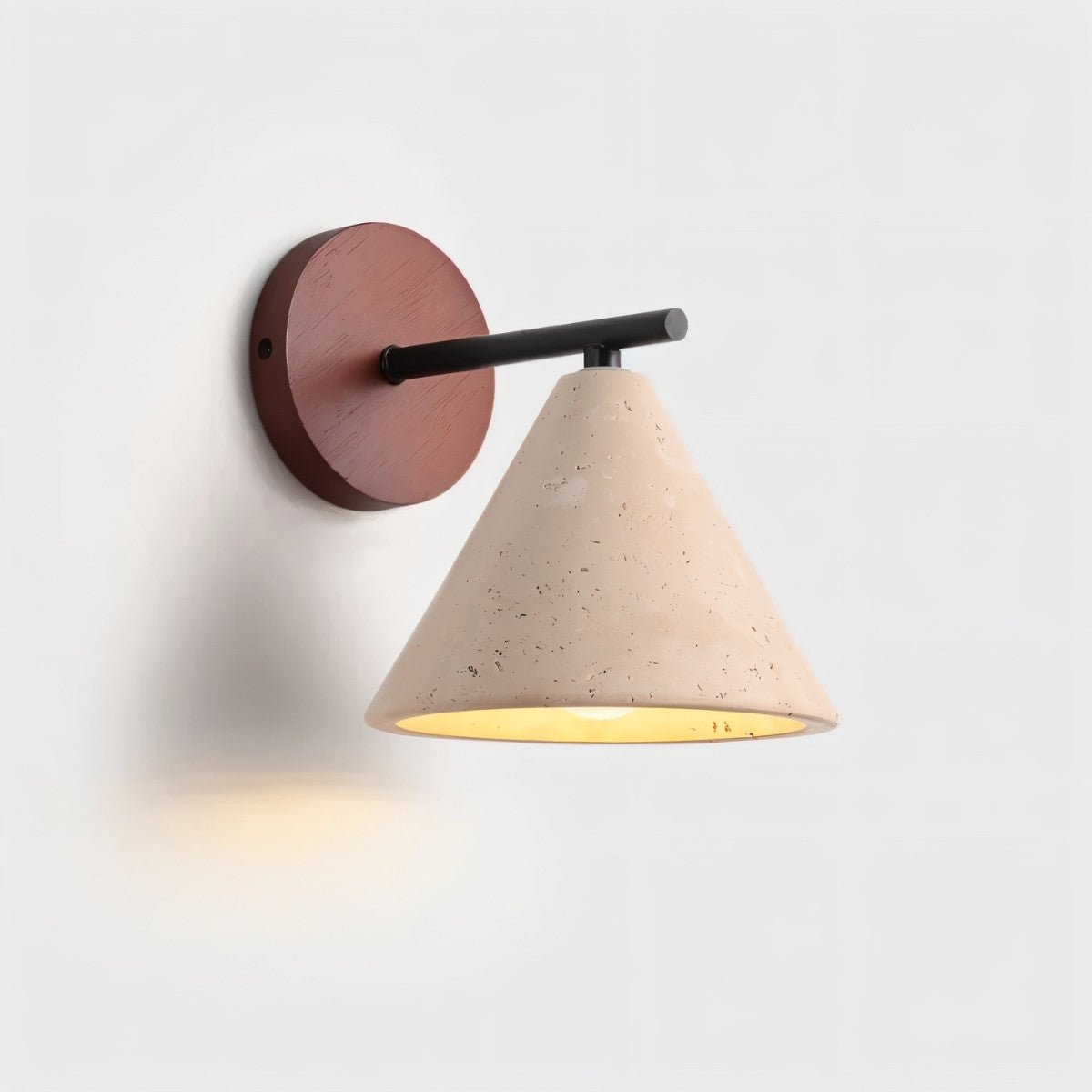 Omicil Travertine Wall Lamp - Nuvé