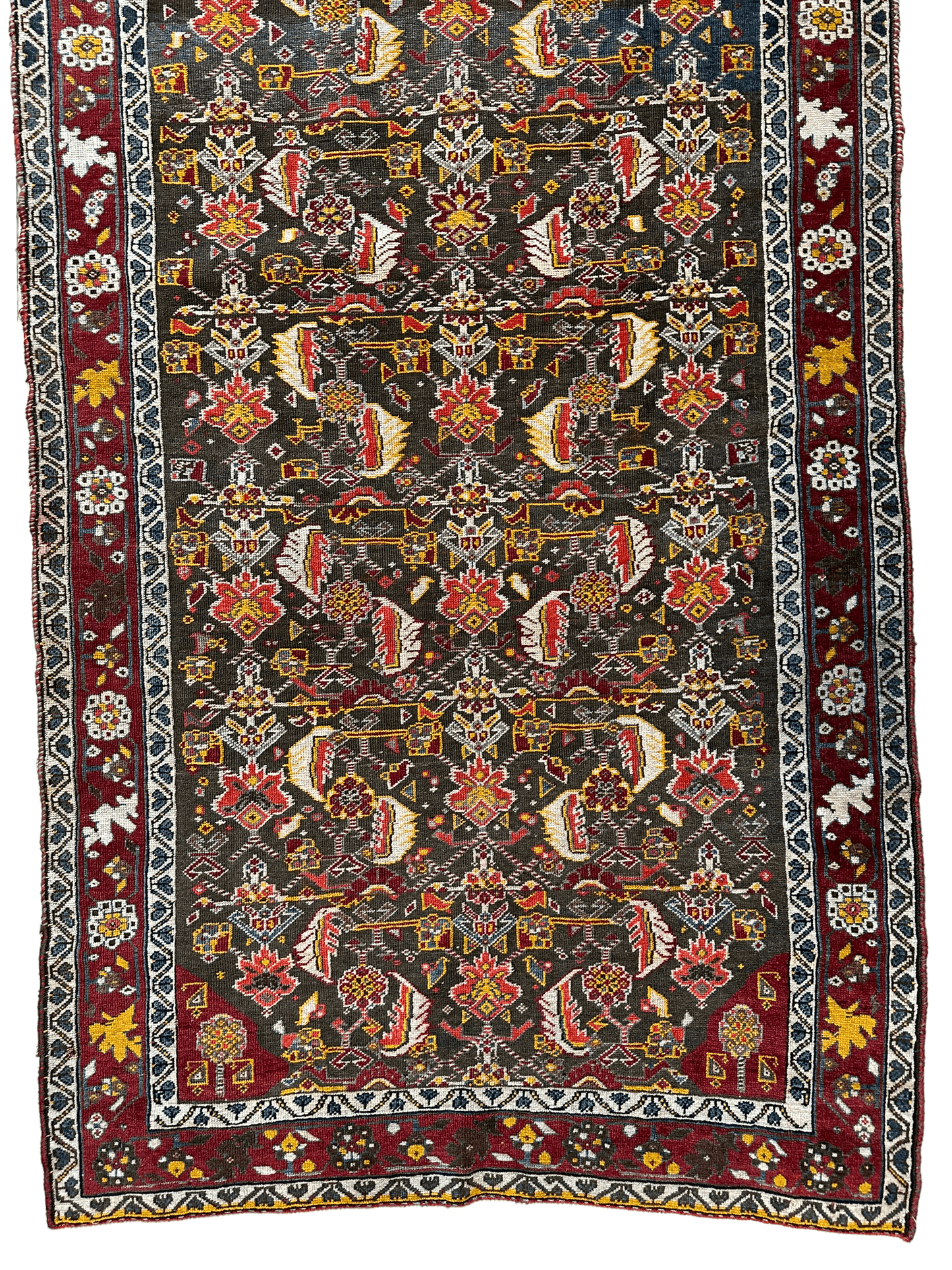 One of a Kind Persian Kashkuli Runner - 3’2" X 6’8" - Nuvé