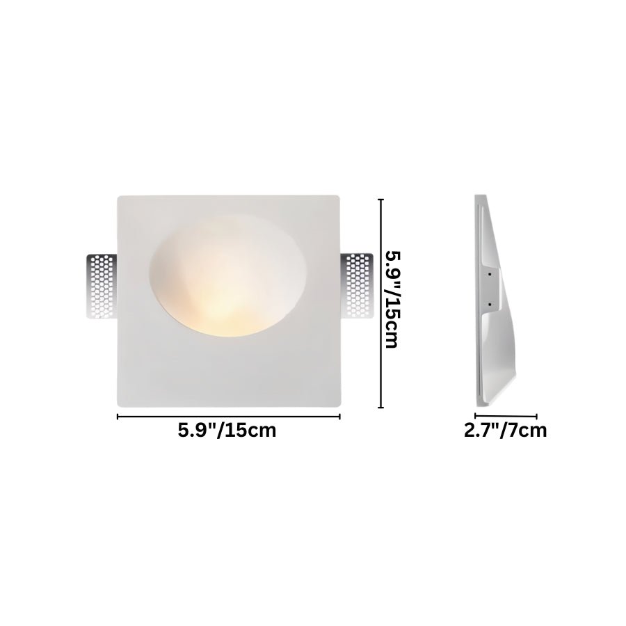 Small Onexa Trimless Wall Light by Residence Supply, showcasing sleek, modern design with a seamless trimless finish.