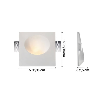 Small Onexa Trimless Wall Light by Residence Supply, showcasing sleek, modern design with a seamless trimless finish.