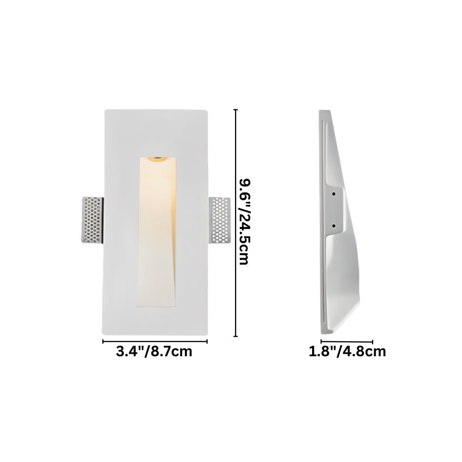Onexa Trimless Wall Light by Residence Supply, tall narrow wall sconce with sleek design and subtle slit for modern lighting.
