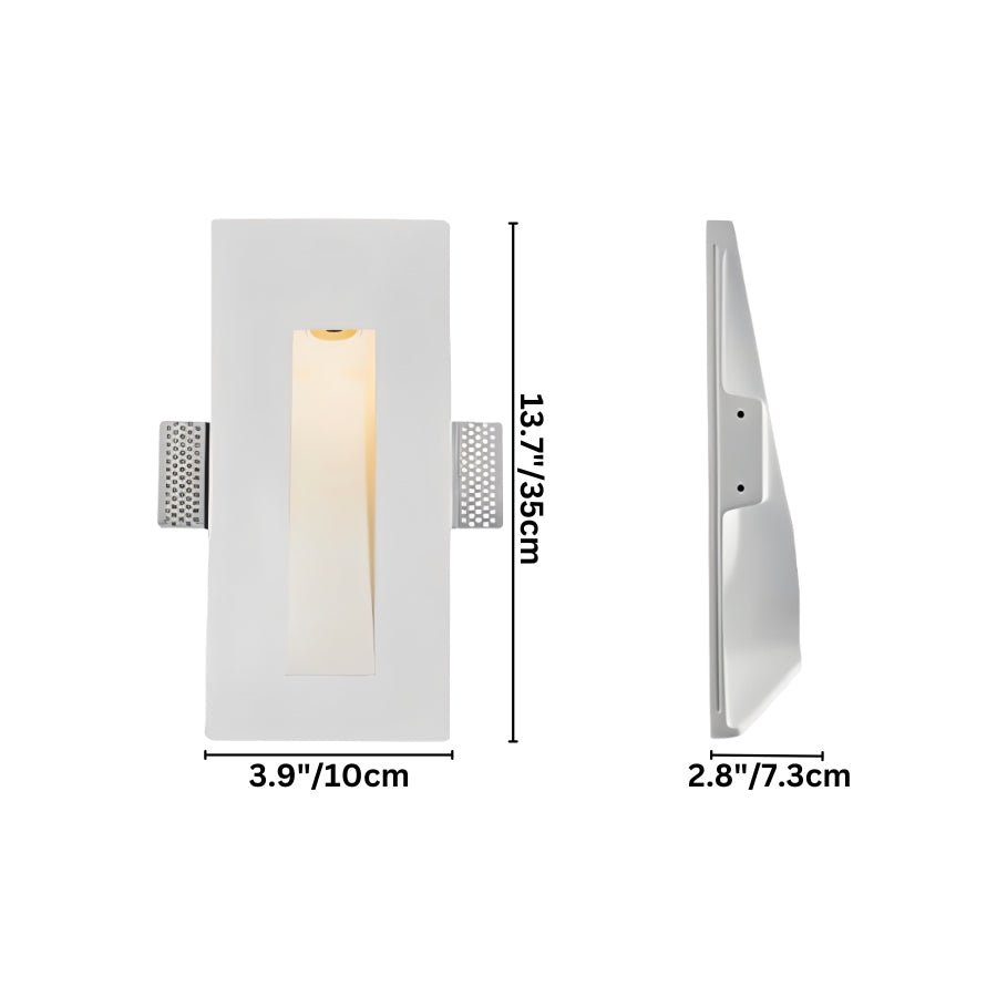 Onexa Trimless Wall Light by Residence Supply, tall slim design with a narrow slit, ideal for modern interior lighting.