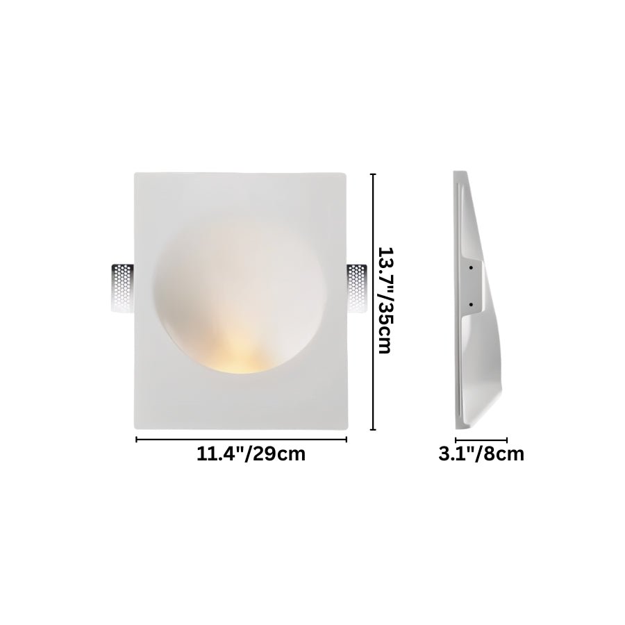 Onexa Trimless Wall Light by Residence Supply, sleek modern lighting fixture with a trimless design for contemporary interiors.