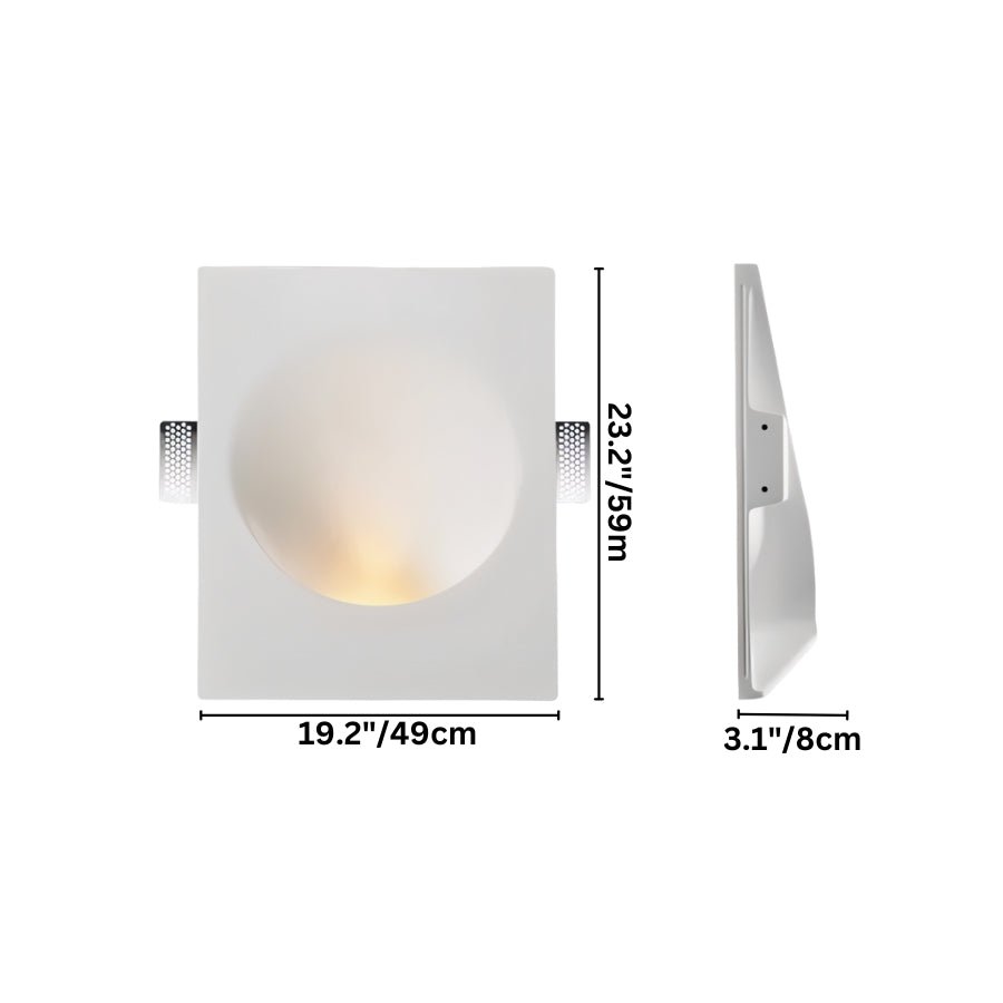 Onexa Trimless Wall Light by Residence Supply, modern sleek wall-mounted lighting fixture with a clean trimless design.