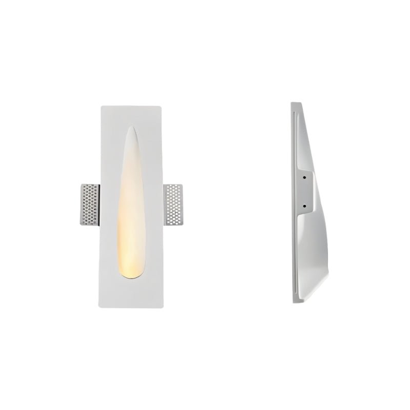 Onexa Trimless Wall Light by Residence Supply, rectangular design with a sleek slit for modern accent lighting on a wall.