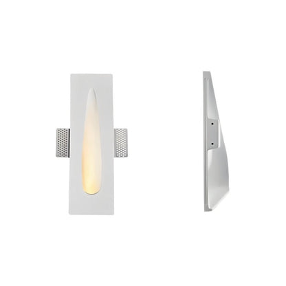Onexa Trimless Wall Light by Residence Supply, rectangular design with a sleek slit for modern accent lighting on a wall.