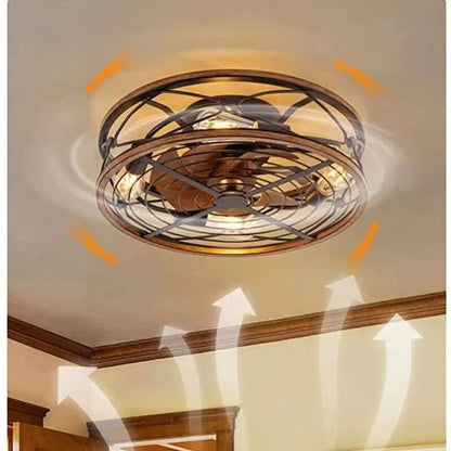 Oran Ceiling Light & Invisible Fan - Nuvé