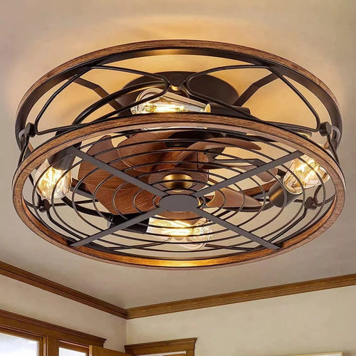 Oran Ceiling Light & Invisible Fan - Nuvé