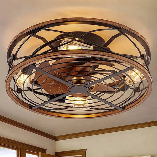 Oran Ceiling Light & Invisible Fan - Nuvé