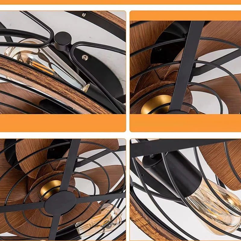 Oran Ceiling Light & Invisible Fan - Nuvé
