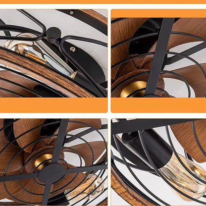 Oran Ceiling Light & Invisible Fan - Nuvé
