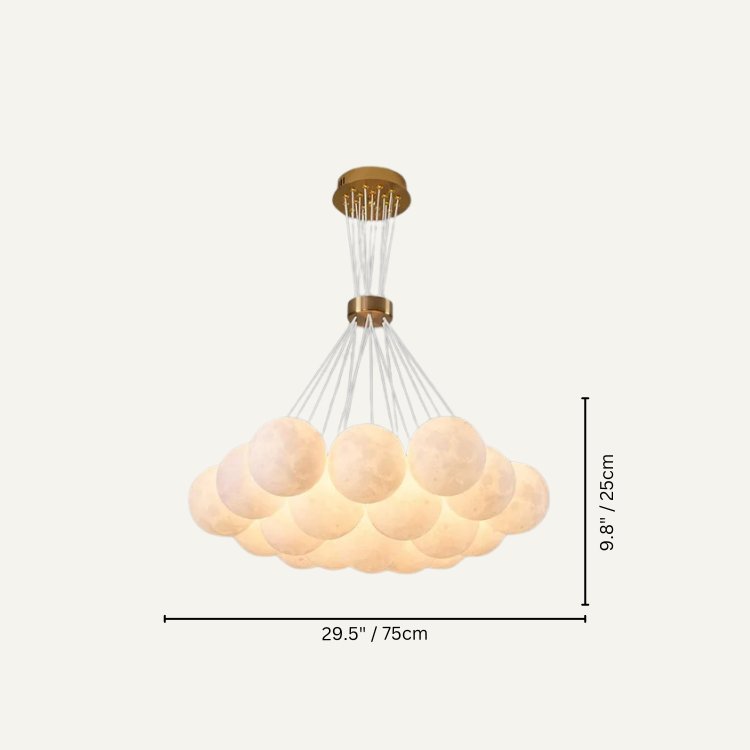 Orbea Chandelier by Residence Supply featuring multiple light fixtures with a modern, elegant design for stylish home lighting.