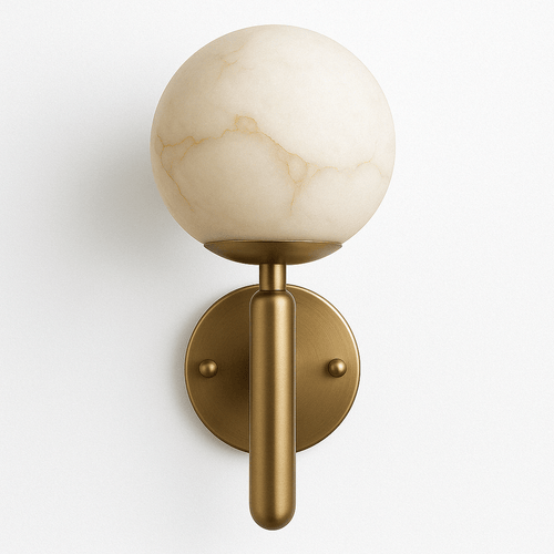 Orbis Alabaster Wall Lamp - Nuvé