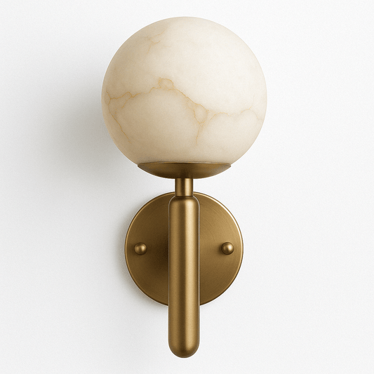 Orbis Alabaster Wall Lamp - Nuvé