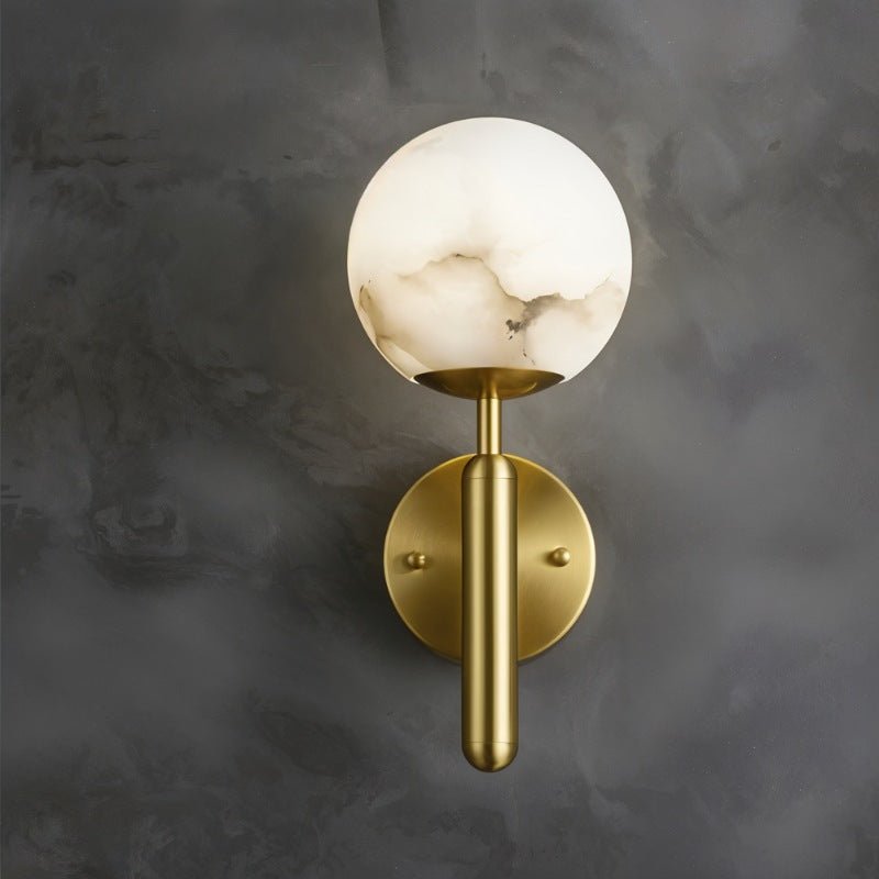 Orbis Alabaster Wall Lamp - Nuvé