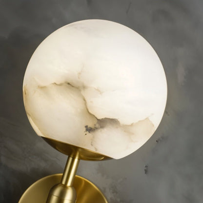 Orbis Alabaster Wall Lamp - Nuvé
