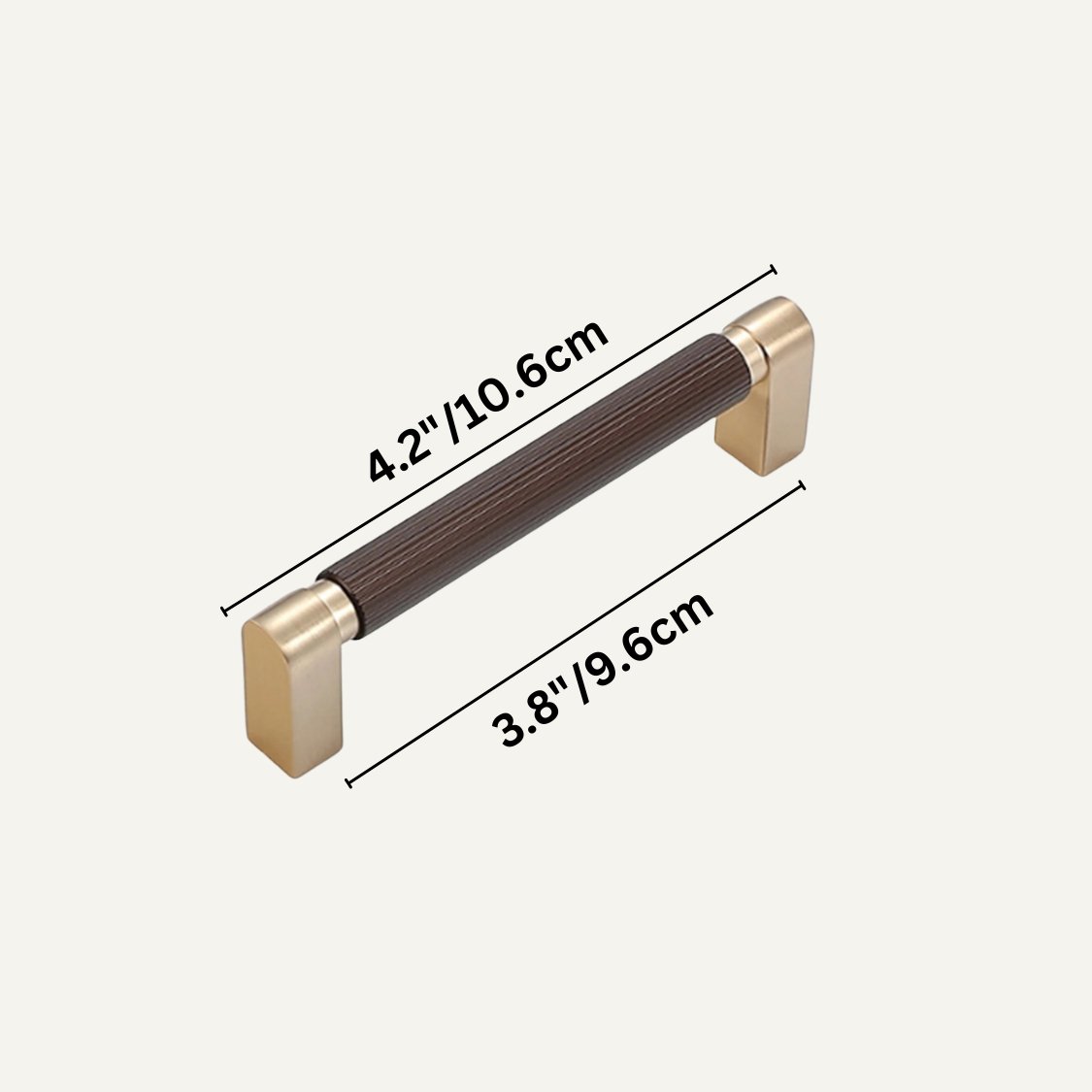 Residence Supply Orda Pull Bar, sleek metal cabinet pull handle for kitchen or bathroom cabinets, brushed finish with mounting screws