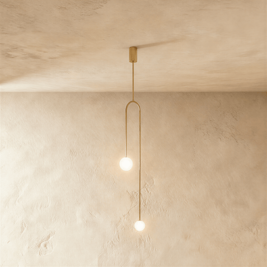Orith Pendant Light by Residence Supply, modern hanging light fixture with sleek design and metal finish, ideal for contemporary interiors.