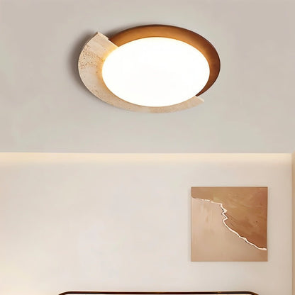 Ozama Travertine Lamp - Nuvé