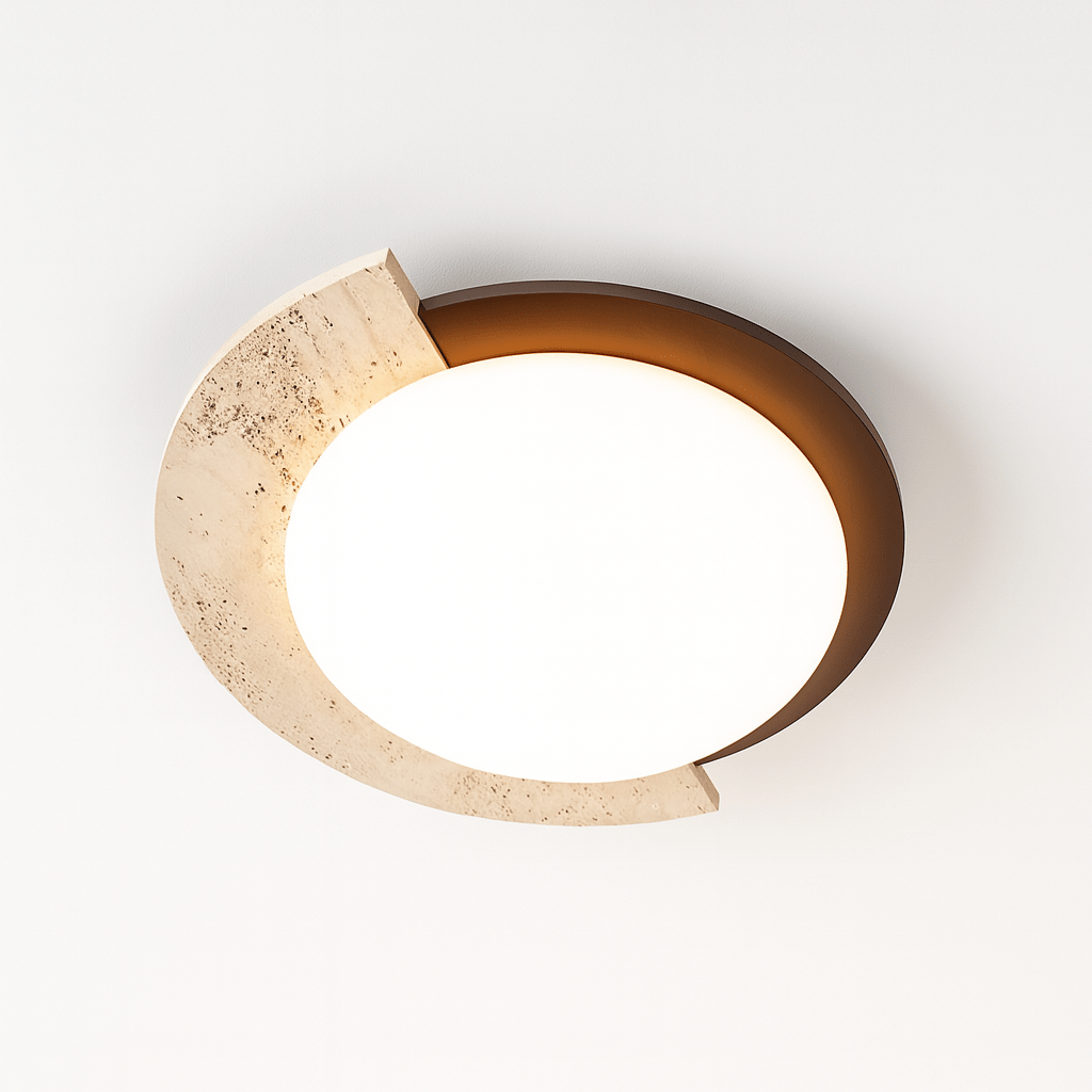 Ozama Travertine Lamp - Nuvé