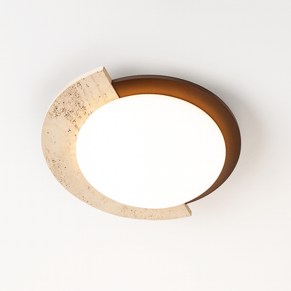 Ozama Travertine Lamp - Nuvé