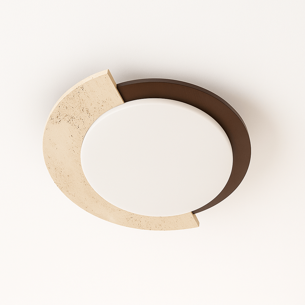 Ozama Travertine Lamp - Nuvé