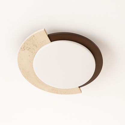 Ozama Travertine Lamp - Nuvé