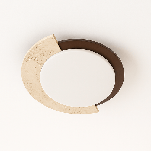 Ozama Travertine Lamp - Nuvé