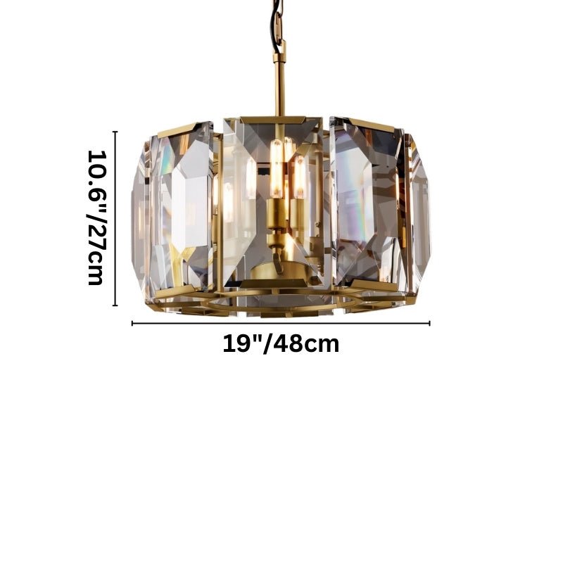 Parai Round Chandelier - Nuvé