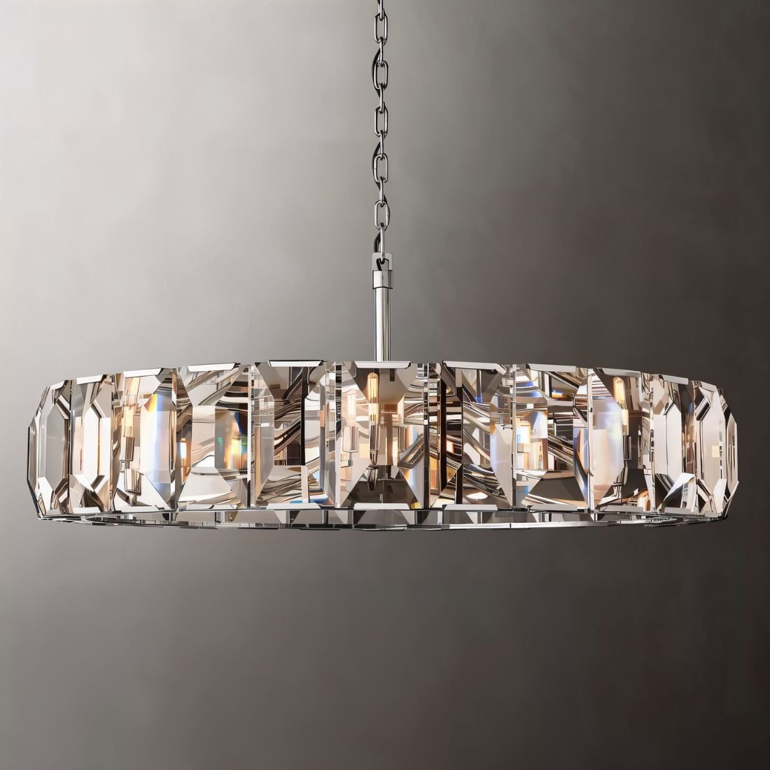 Parai Round Chandelier - Nuvé
