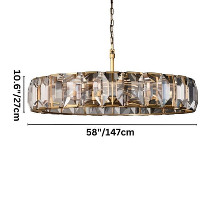 Parai Round Chandelier - Nuvé