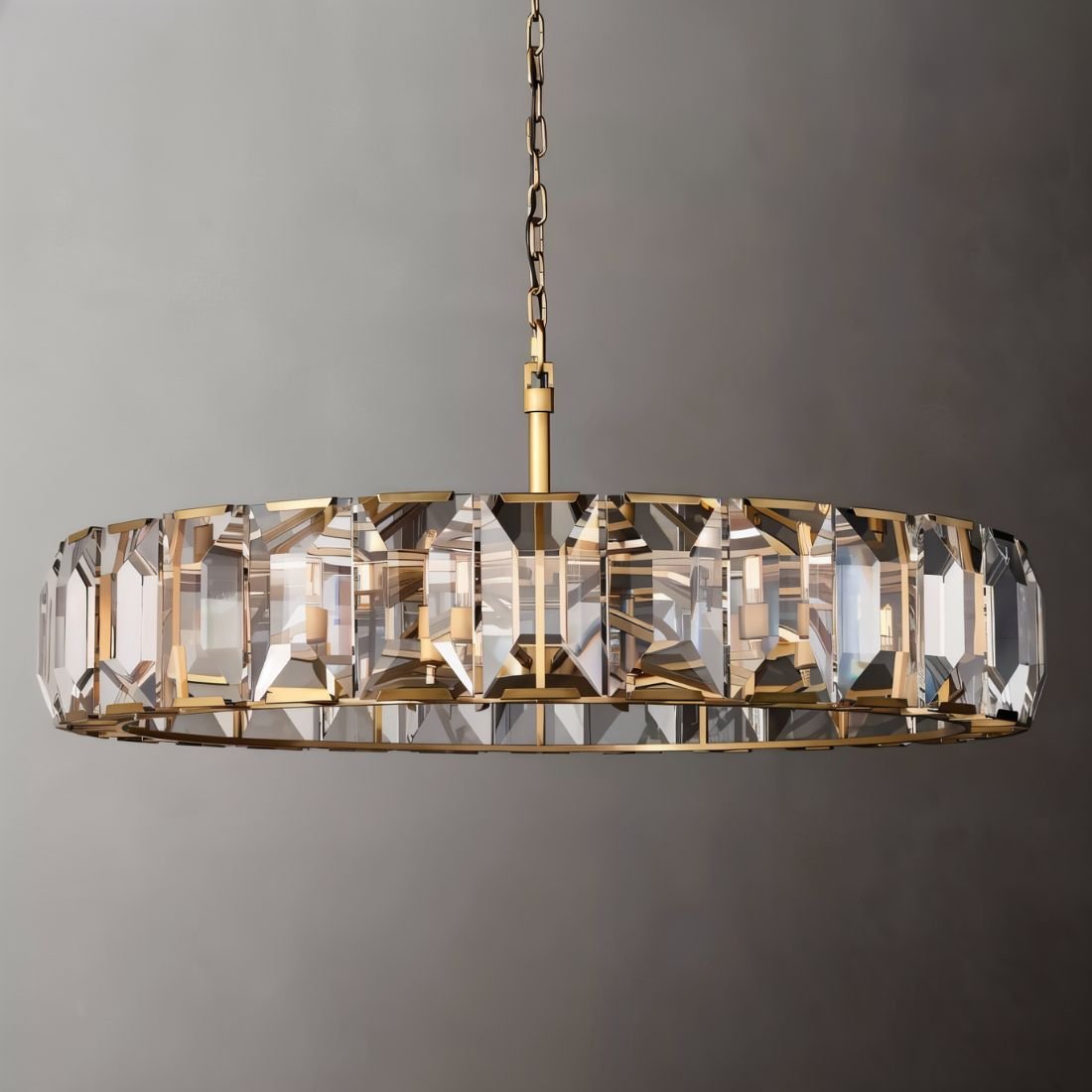 Parai Round Chandelier - Nuvé