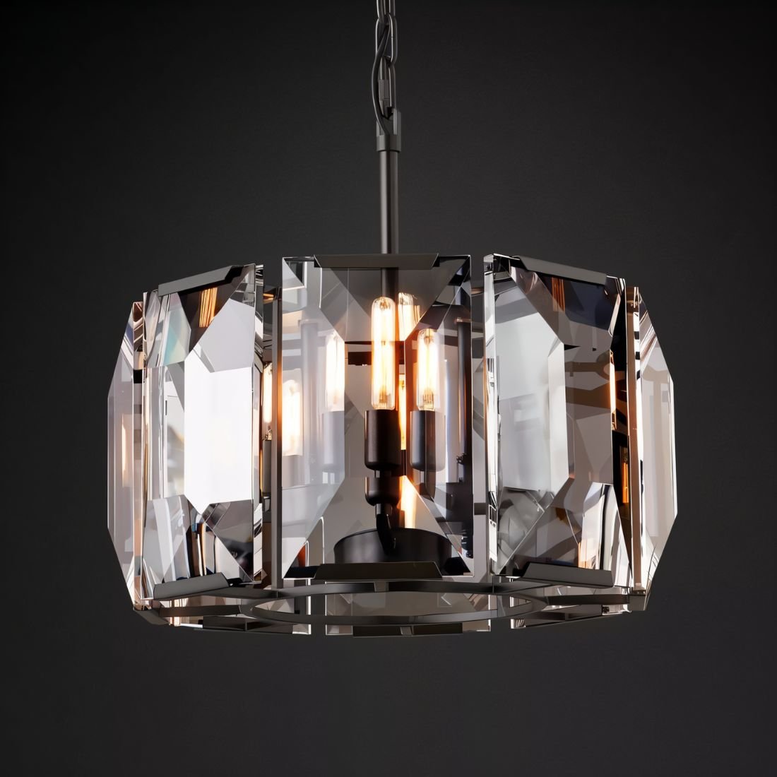 Parai Round Chandelier - Nuvé
