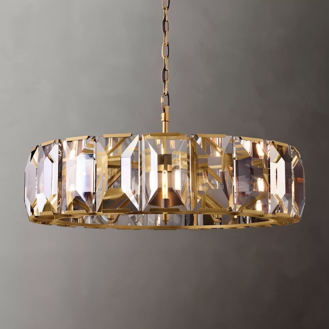 Parai Round Chandelier - Nuvé