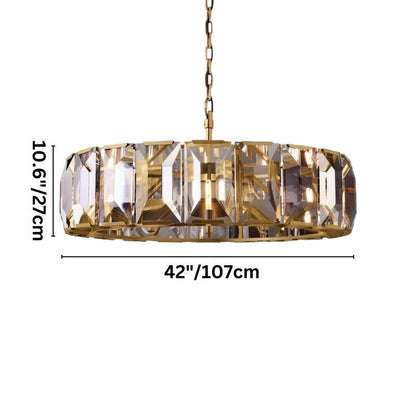 Parai Round Chandelier - Nuvé